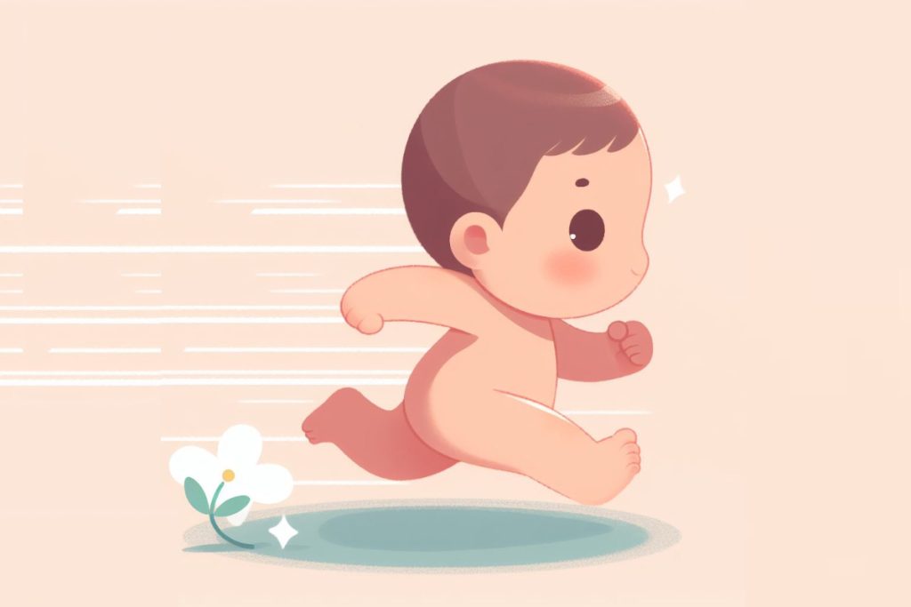 bambino che corre